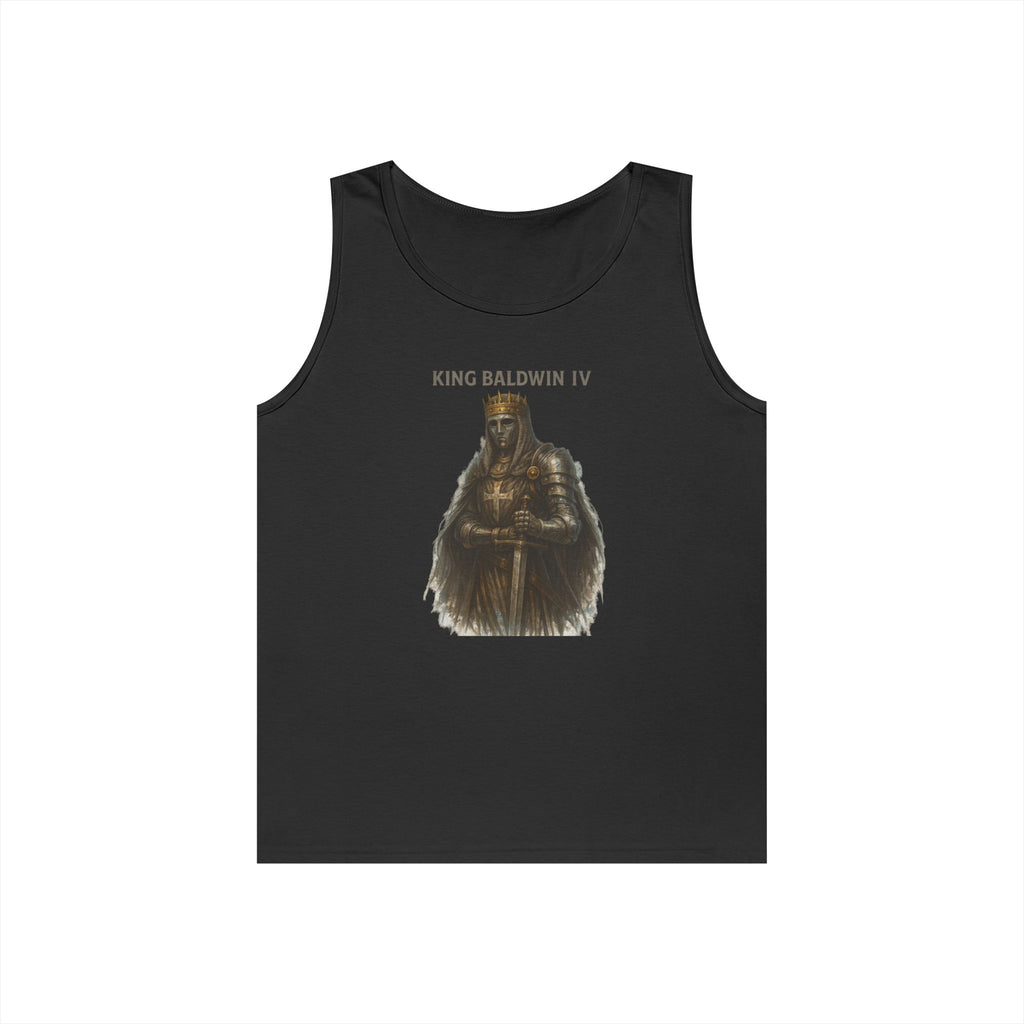 King Baldwin IV Unisex Heavy Cotton Tank Top