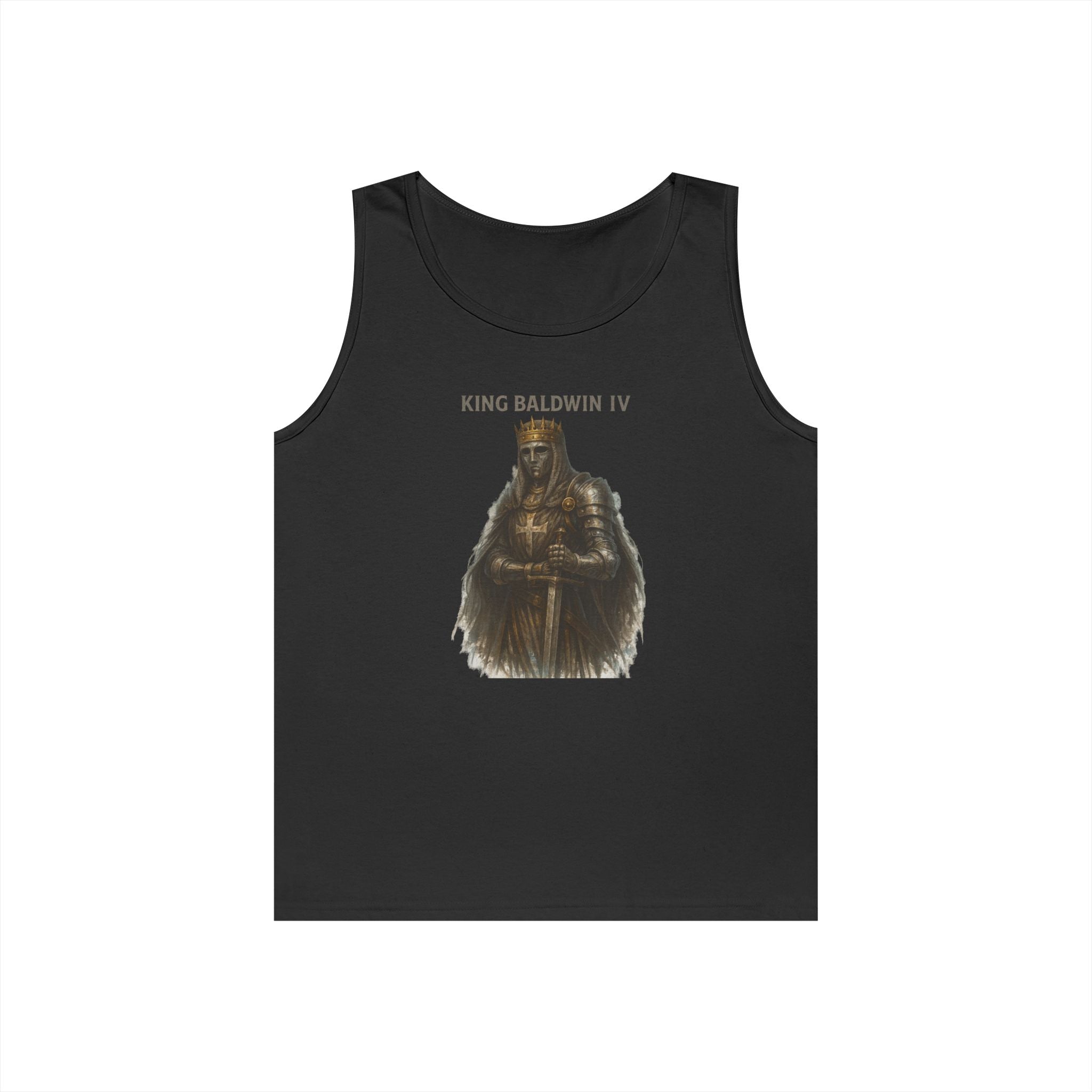 King Baldwin IV Unisex Heavy Cotton Tank Top