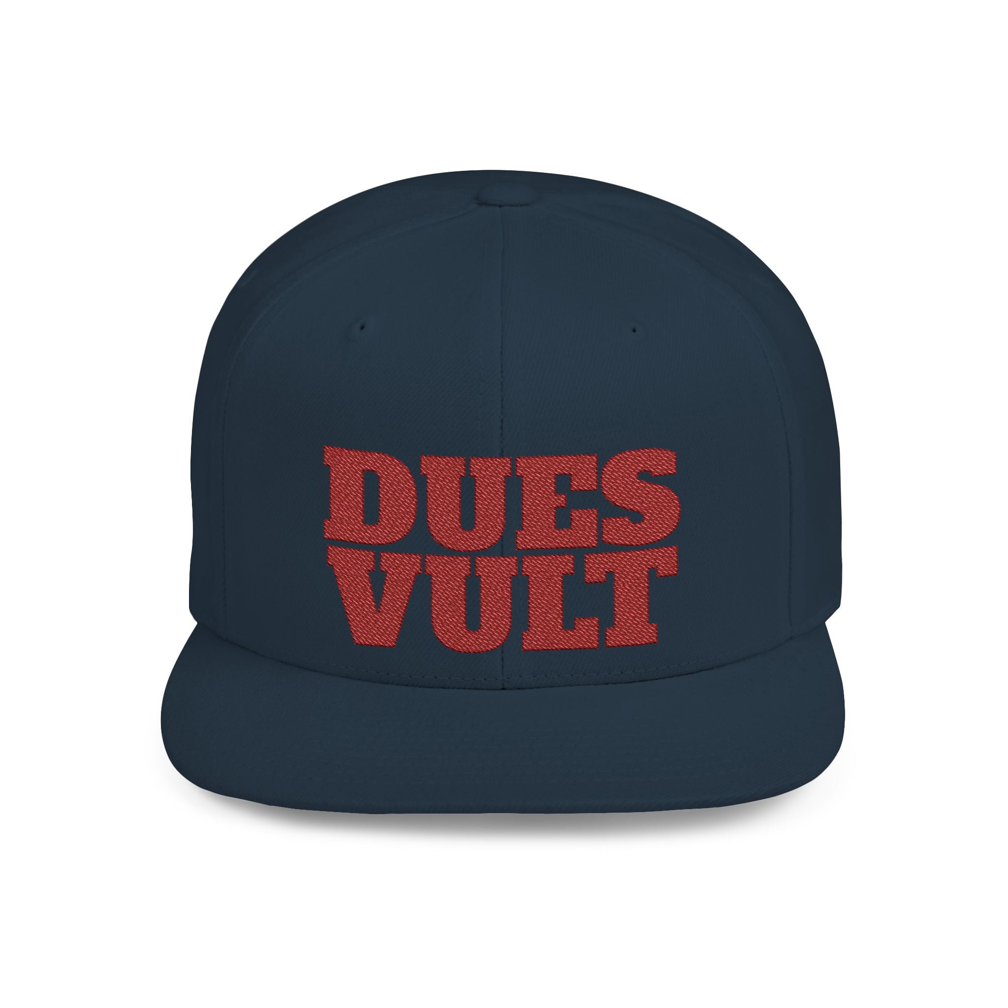 Dues Vult Flat Bill Snapback Hat