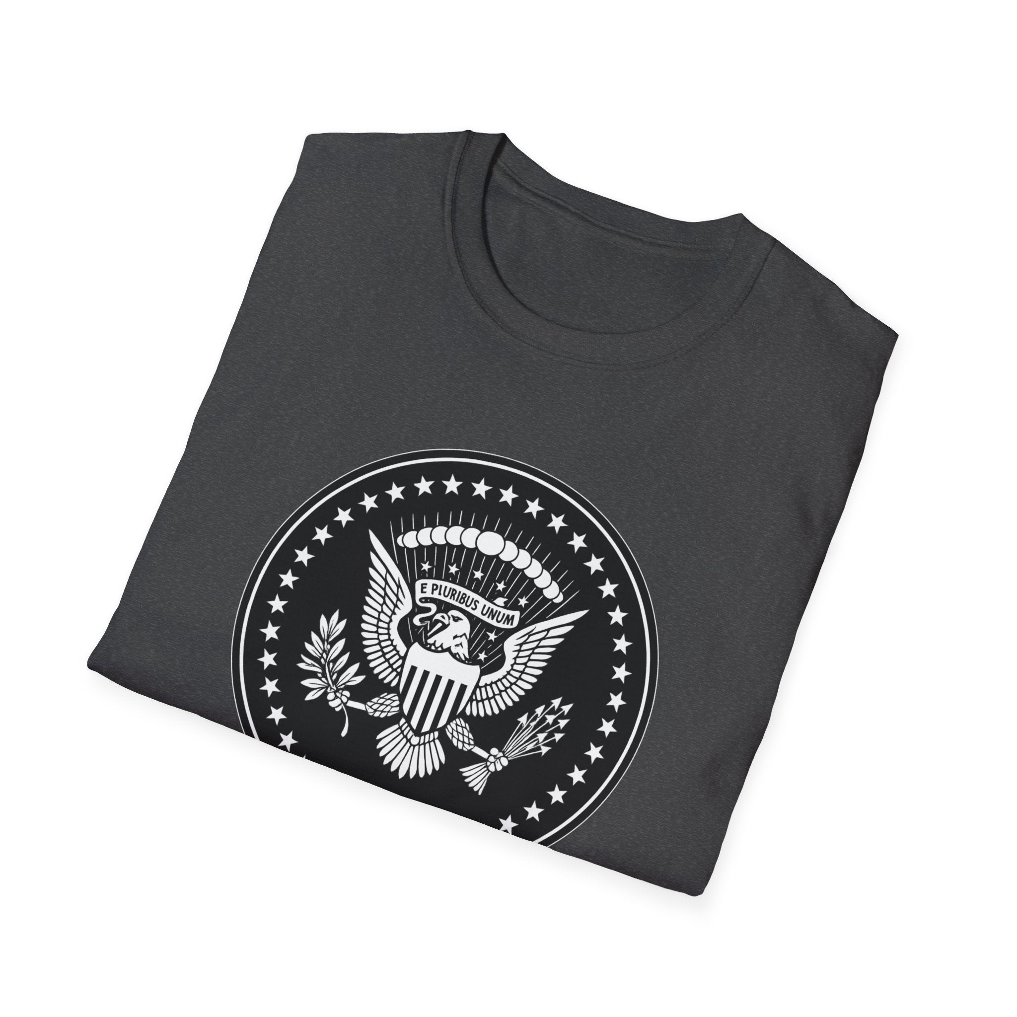American Eagle Presidential Seal Design Graphic Cotton T-Shirt