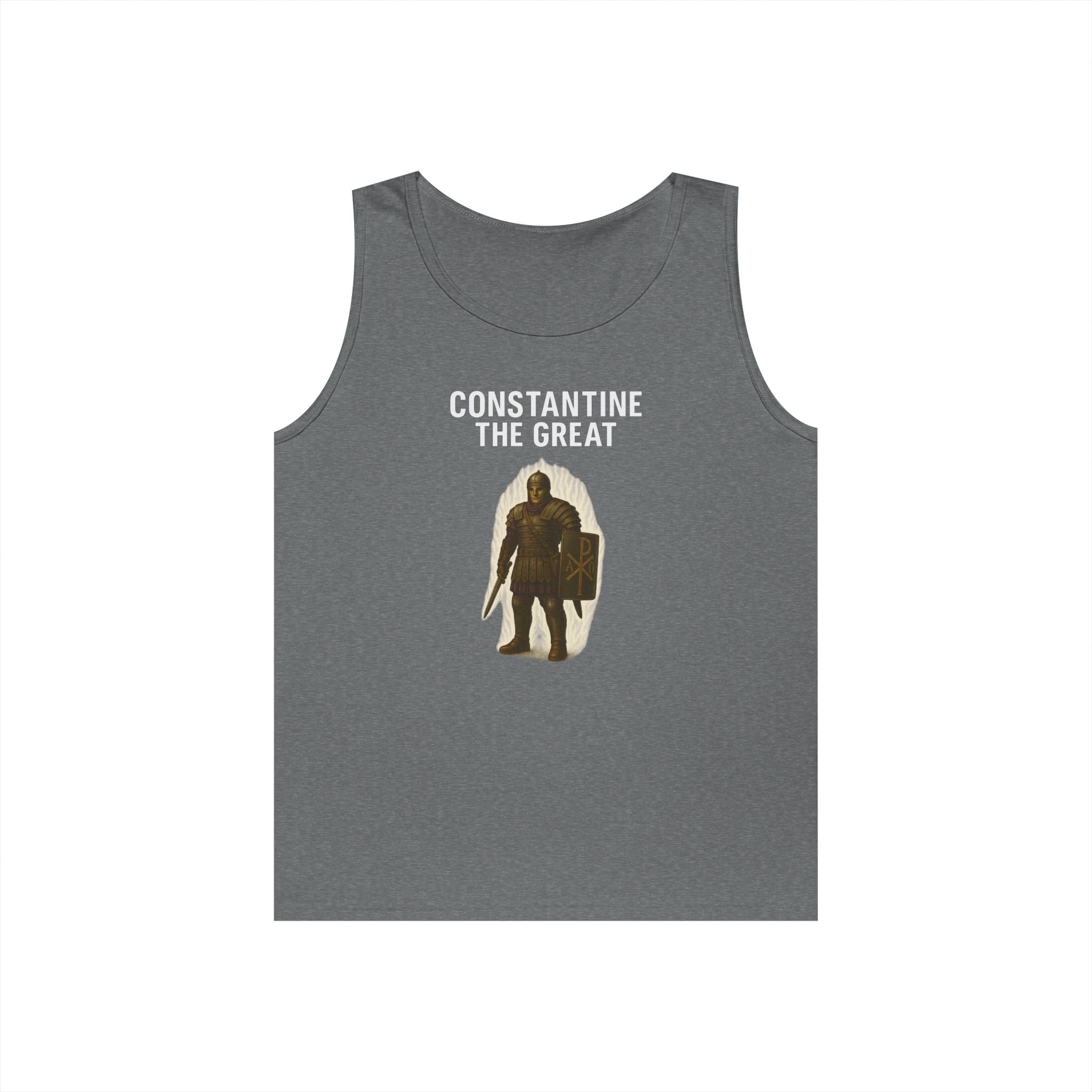 Constantine the Great Alt Design Heavy Cotton Tank Top