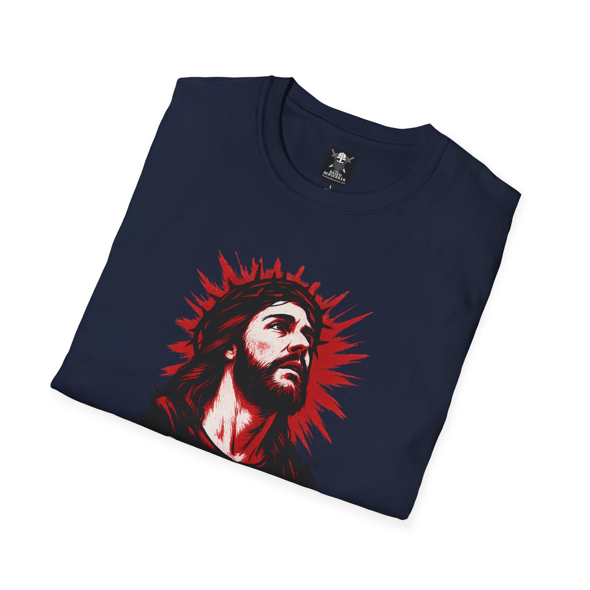 Christ is King Unisex Softstyle T-Shirt, Christian Tee