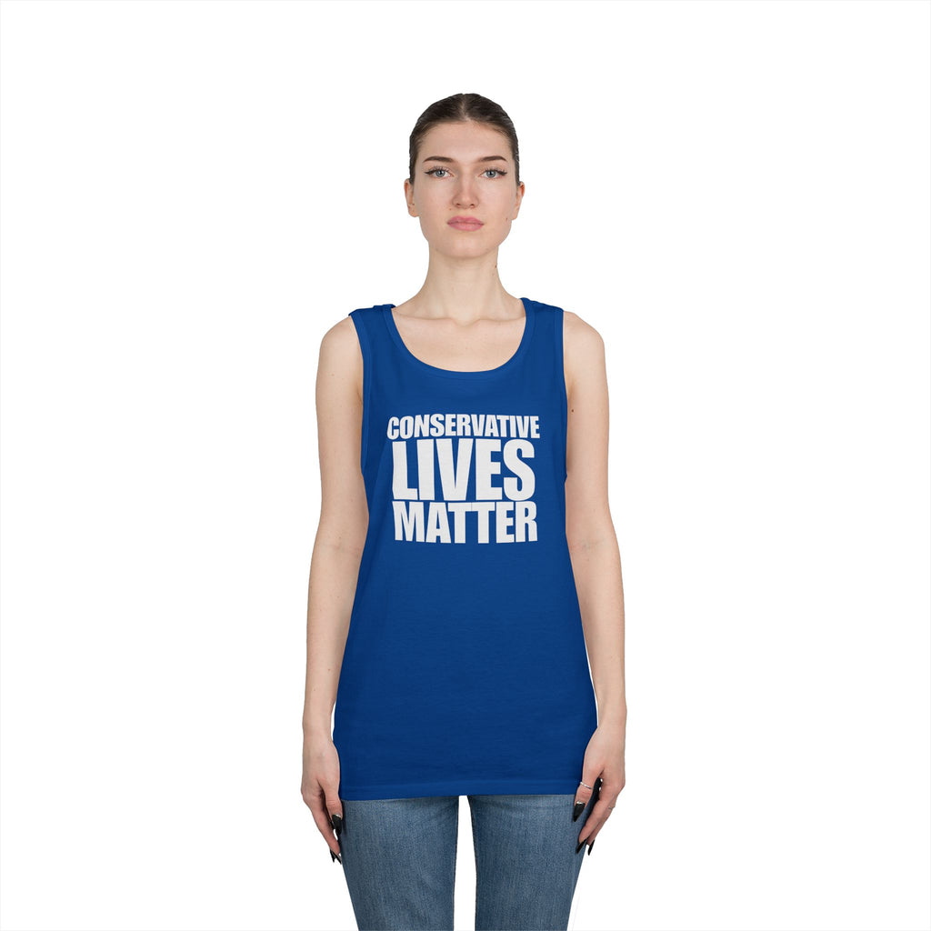 Conservative Lives Matter Heavy Cotton Tank Top