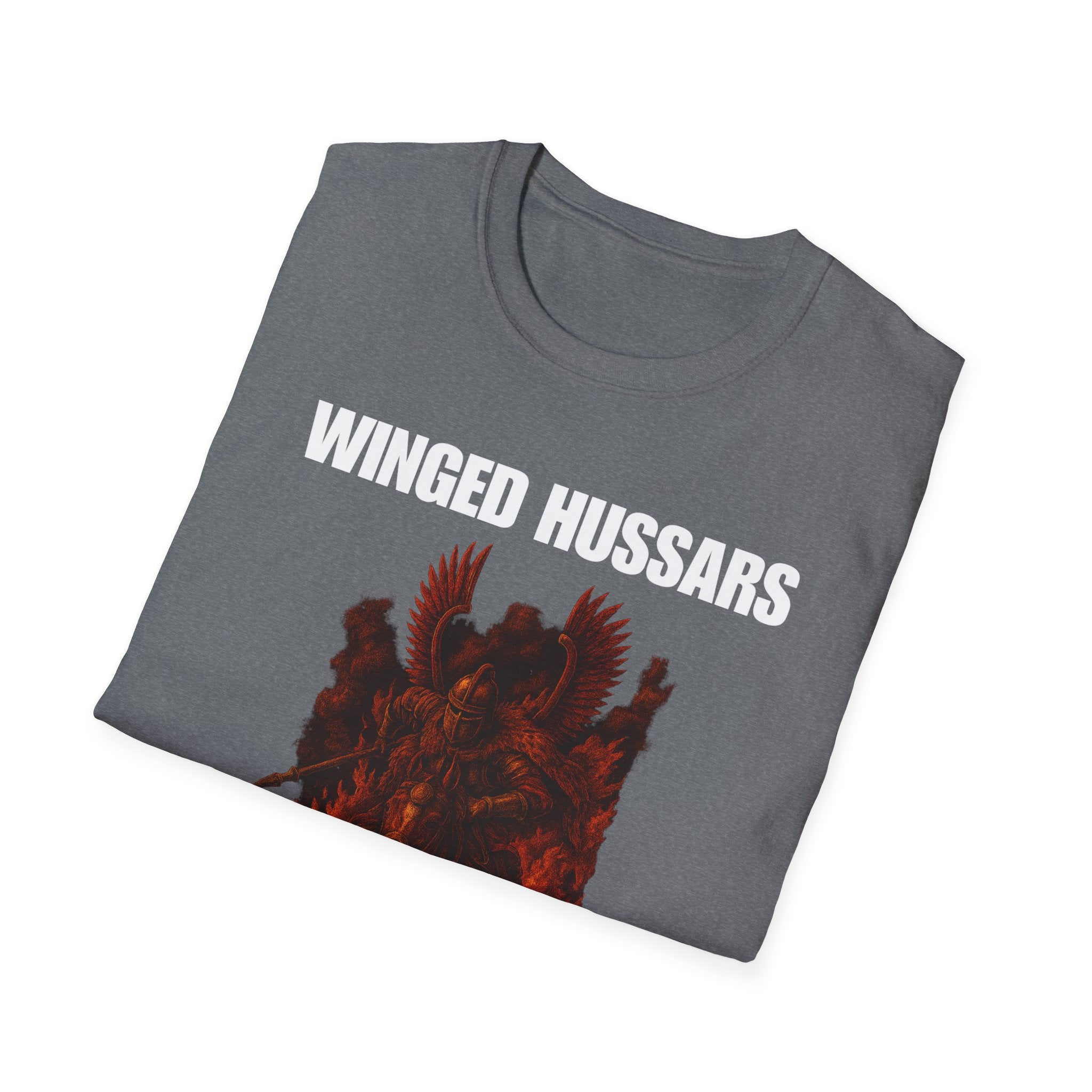 Winged Hussars Fiery Softstyle Cotton Shirt T-Shirt