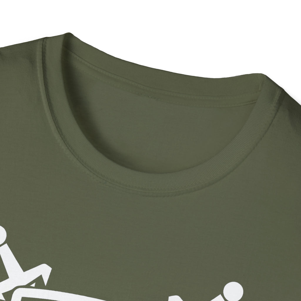 Unique Pi Chi Rho Crest Shield White Design Softstyle T-Shirt