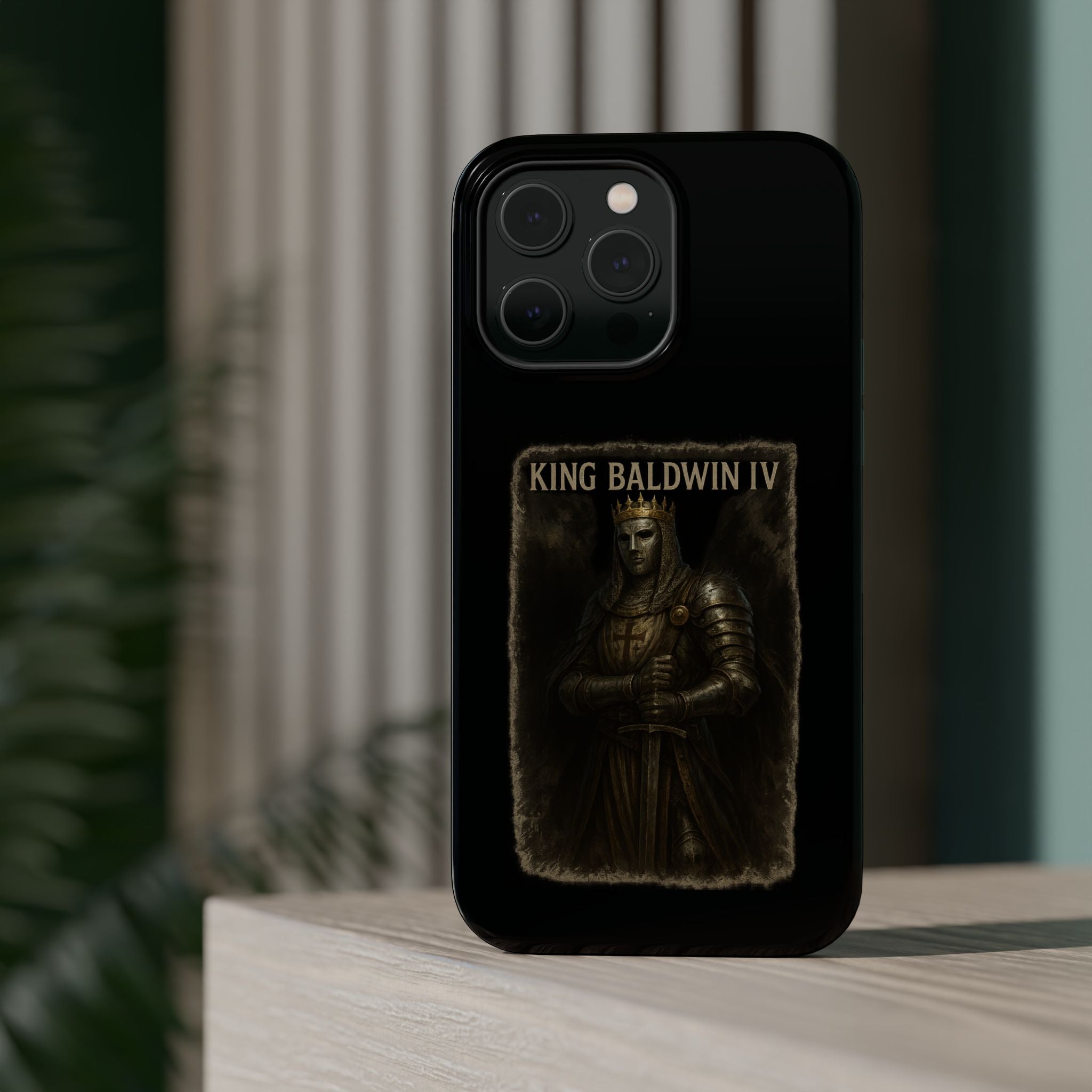 King Baldwin IV Impact-Resistant Magnetic Phone Case
