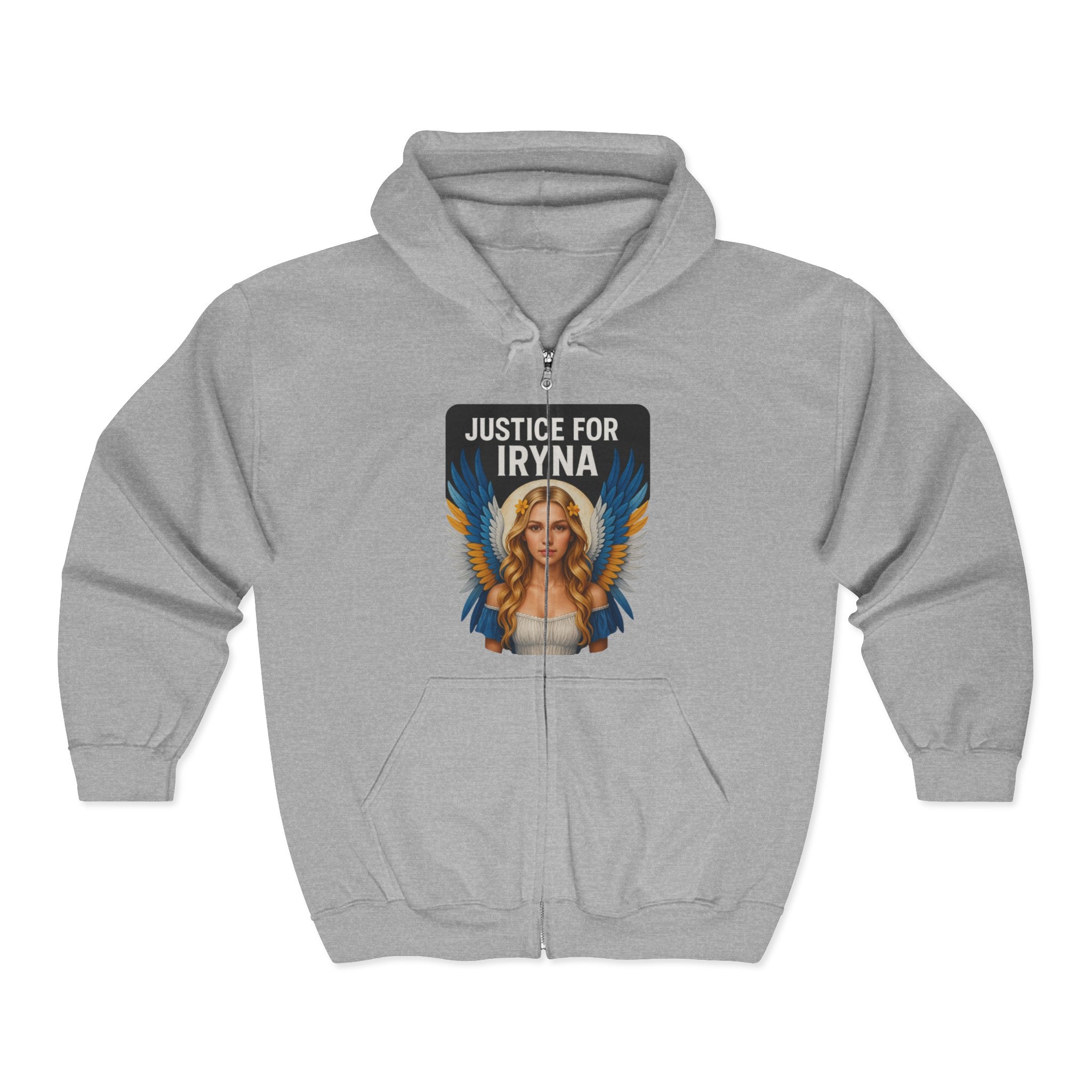 Justice for Iryna Zip Hoodie, Justice for Iryna Sweatshirt