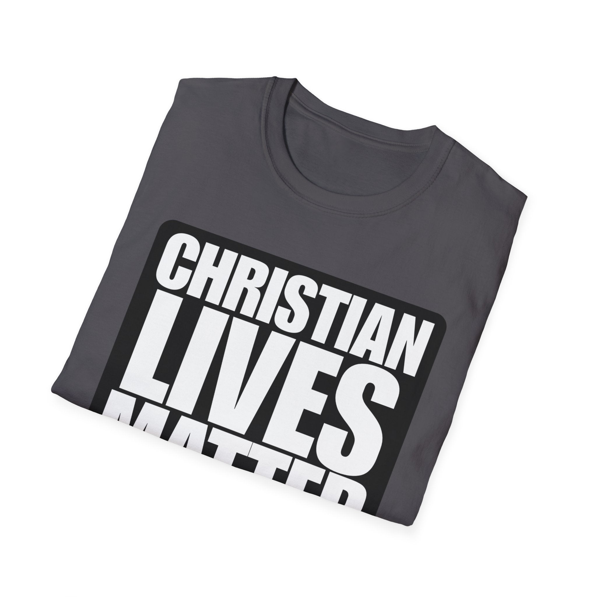 Christian Lives Matter Alt Design Heavy Cotton Shirt T-Shirt