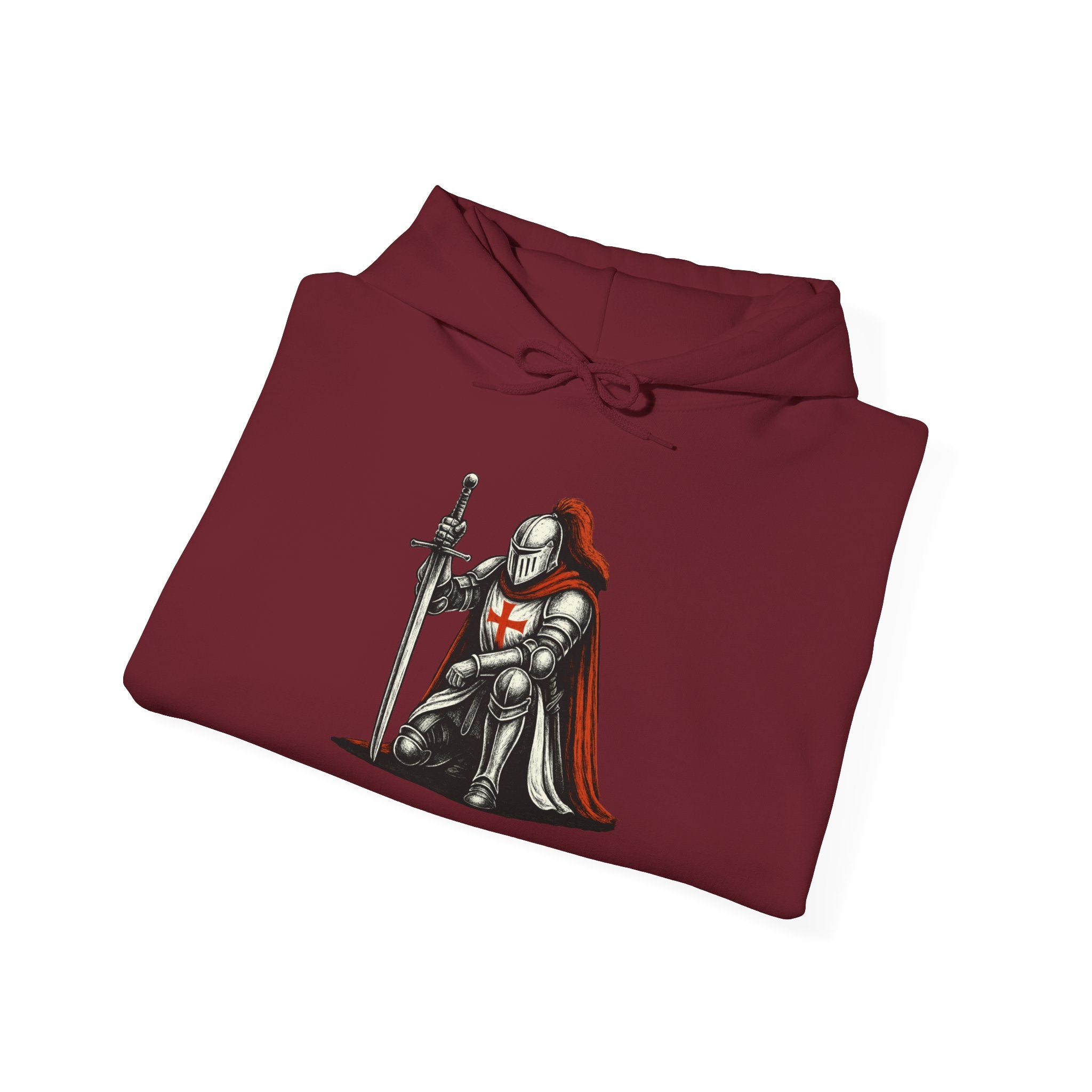 Crusader Graphic Only Heavy Blend™ Hoodie Sweatshirt