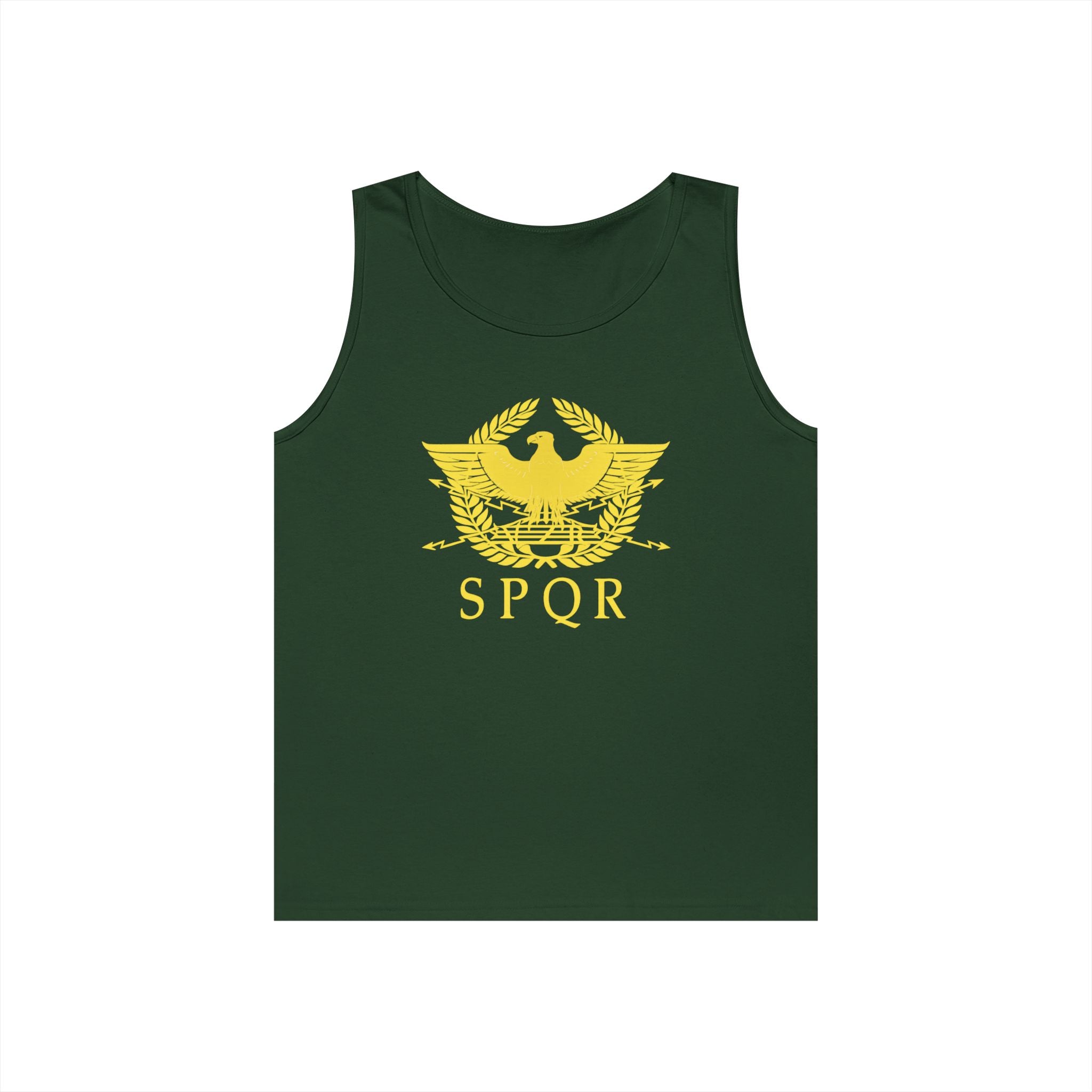 Roman Eagle SPQR Unisex Heavy Cotton Tank Top