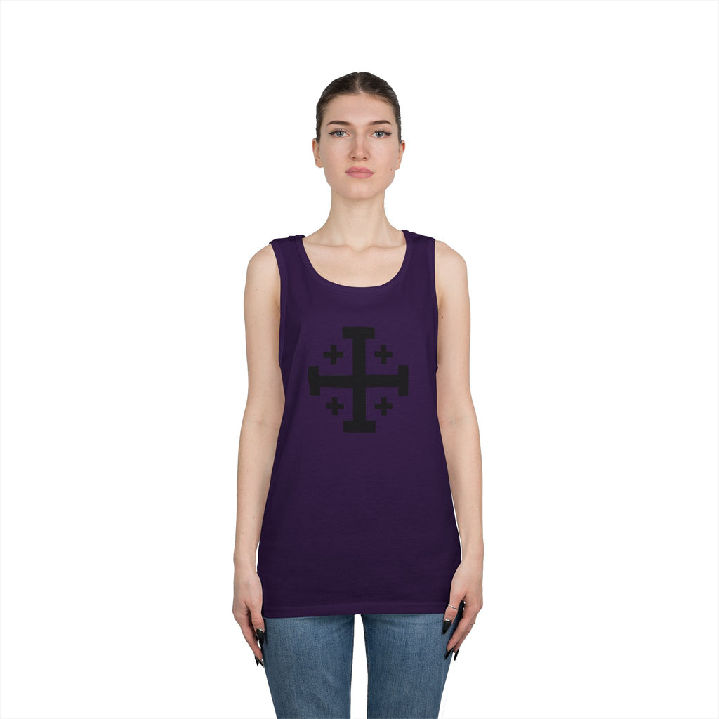 Cross of Jerusalem Unisex Graphic Tank Top