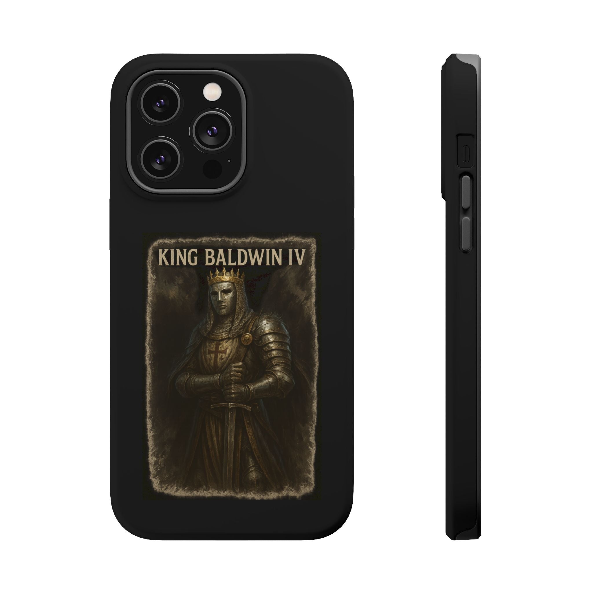 King Baldwin IV Impact-Resistant Magnetic Phone Case
