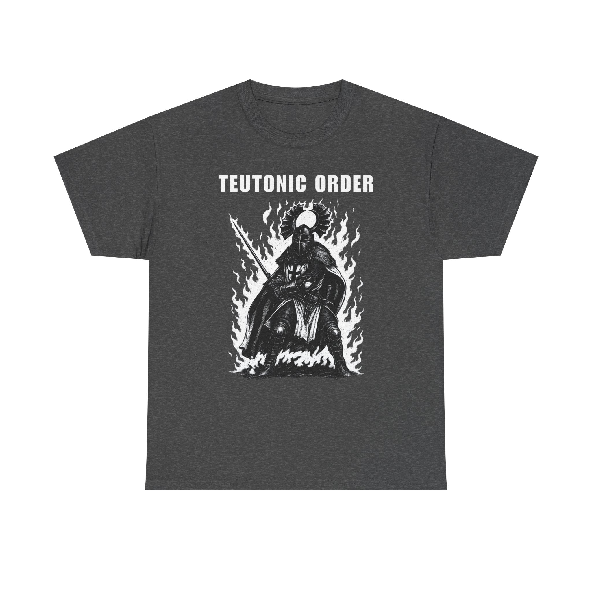 Teutonic Order Graphic Tee, Unisex Heavy Cotton Shirt