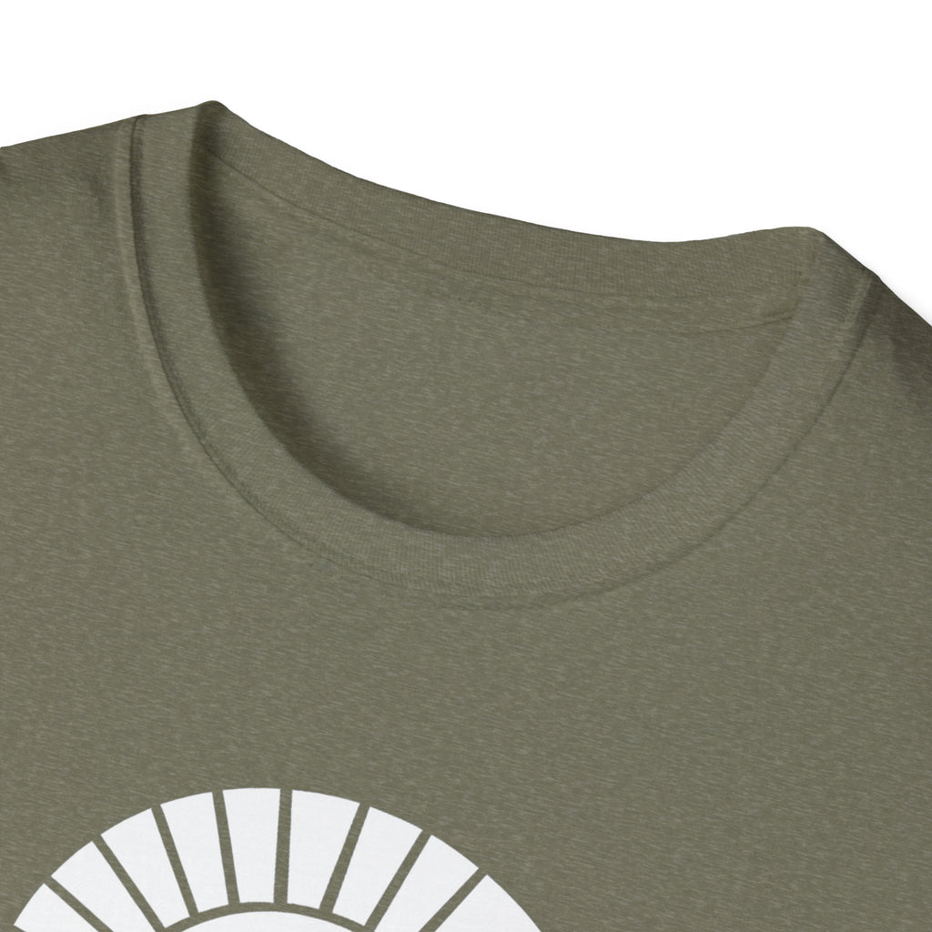 Molon Labe "Come and Take It!" in Greek Large Text White Design Softstyle Cotton T-Shirt