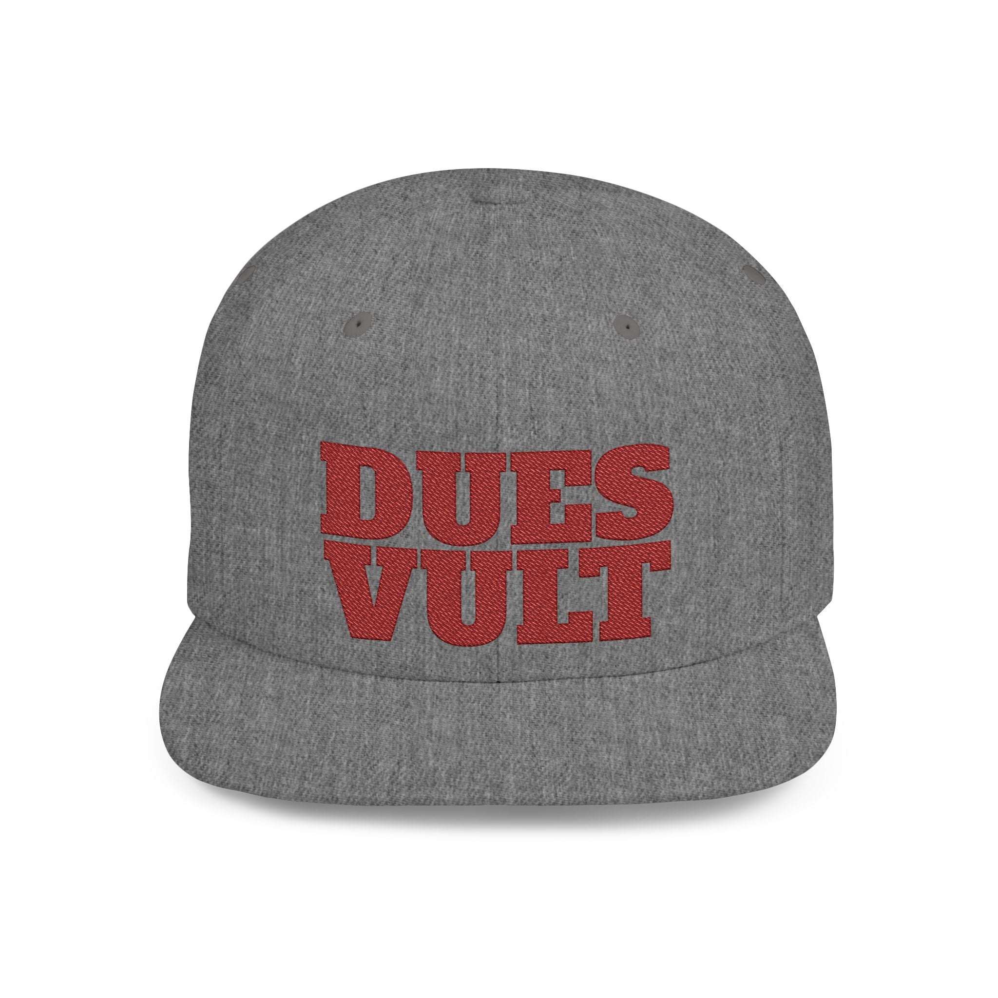Dues Vult Flat Bill Snapback Hat