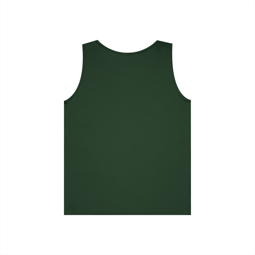 Bold American Berserker Black and White Heavy Cotton Tank Top