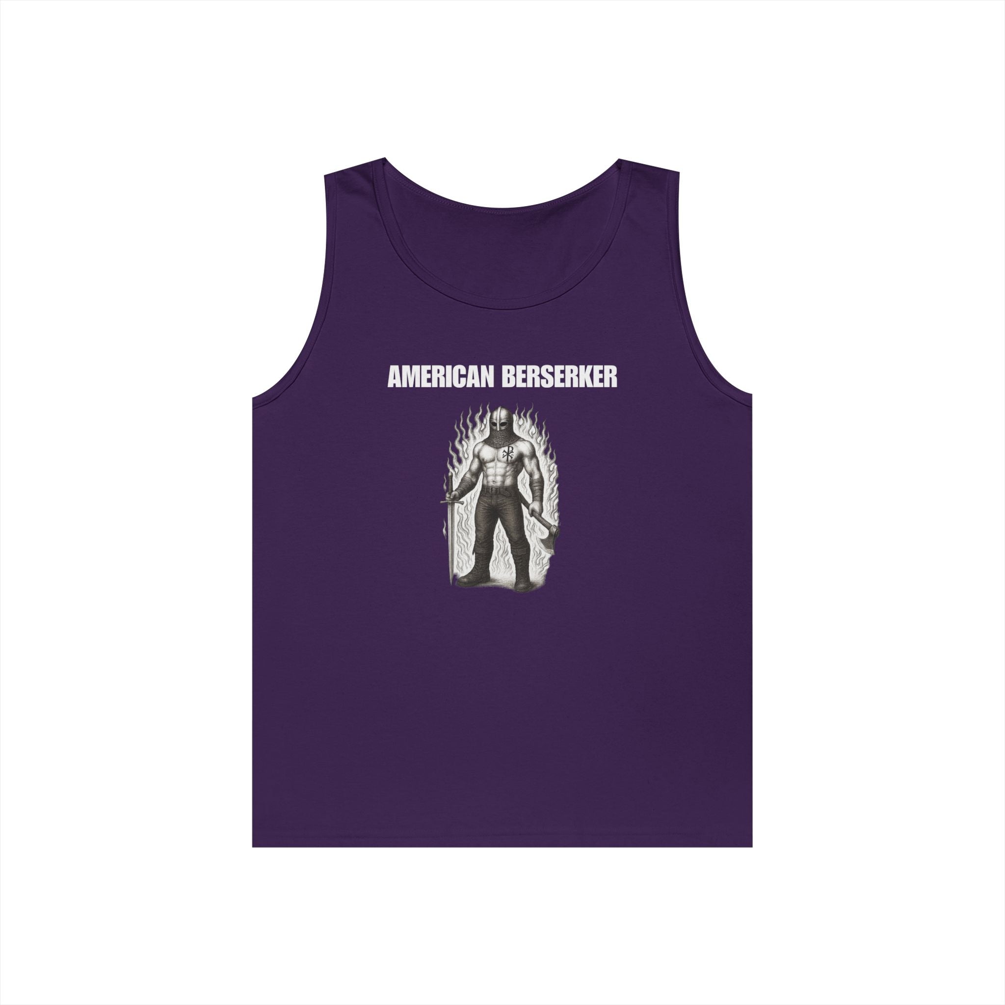 American Berserker Alt Design Heavy Cotton Tank Top
