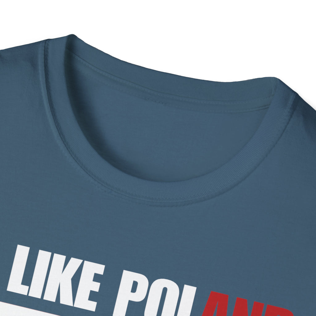 Be Like Poland Winged Hussar Softstyle Cotton T-Shirt