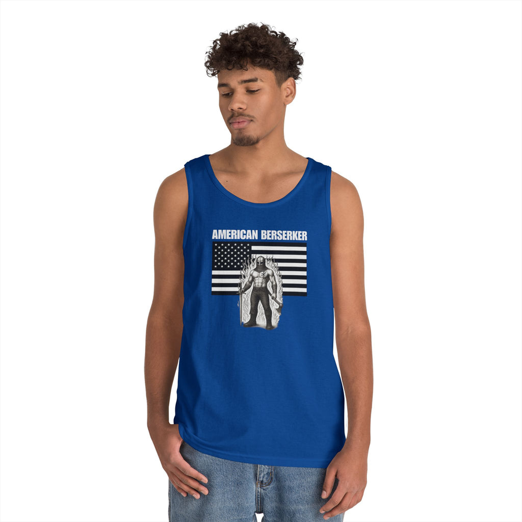 American Berserker Alt Design 3 Heavy Cotton Tank Top
