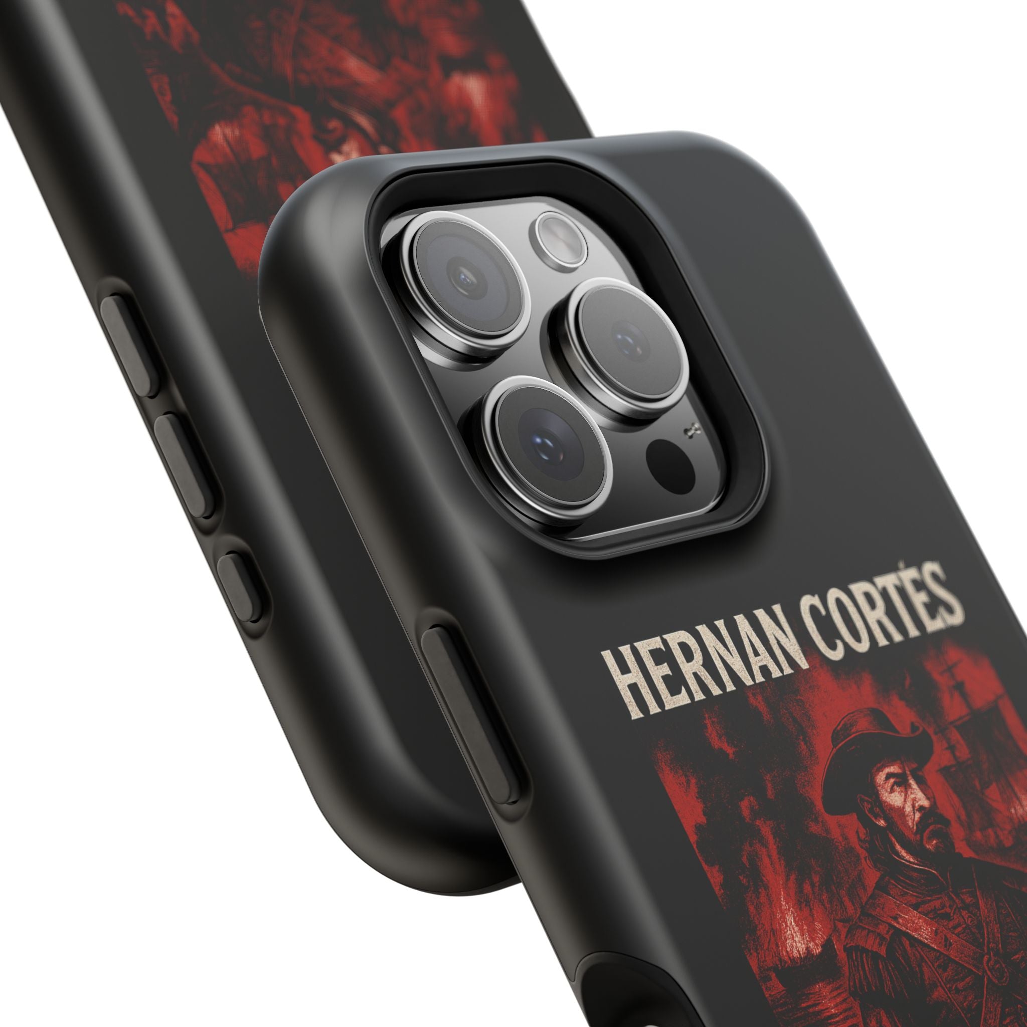 Hernan Cortes Impact-Resistant Magnetic Phone Case