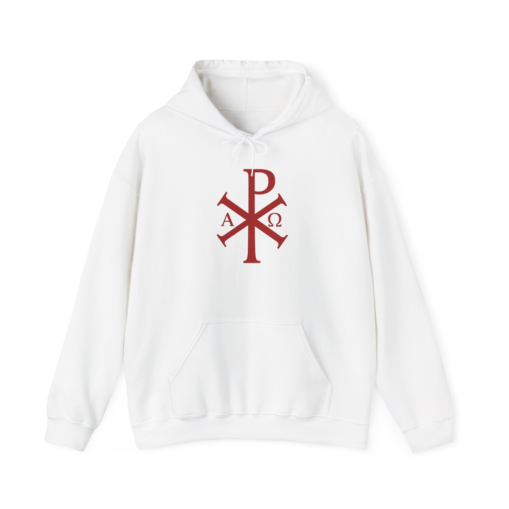Pi Chi Rho Red Design Graphic Pull Over Hoodie Sweatshirt