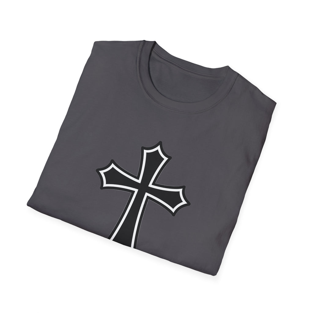 Medieval Style Cross Softstyle T-Shirt