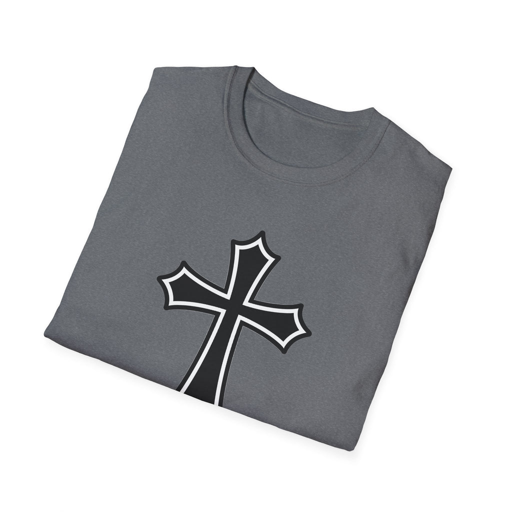 Medieval Style Cross Softstyle T-Shirt