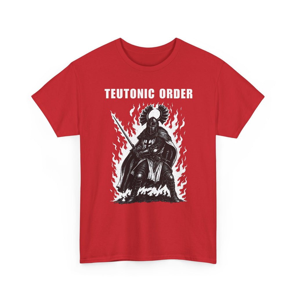 Teutonic Order Graphic Tee, Unisex Heavy Cotton Shirt