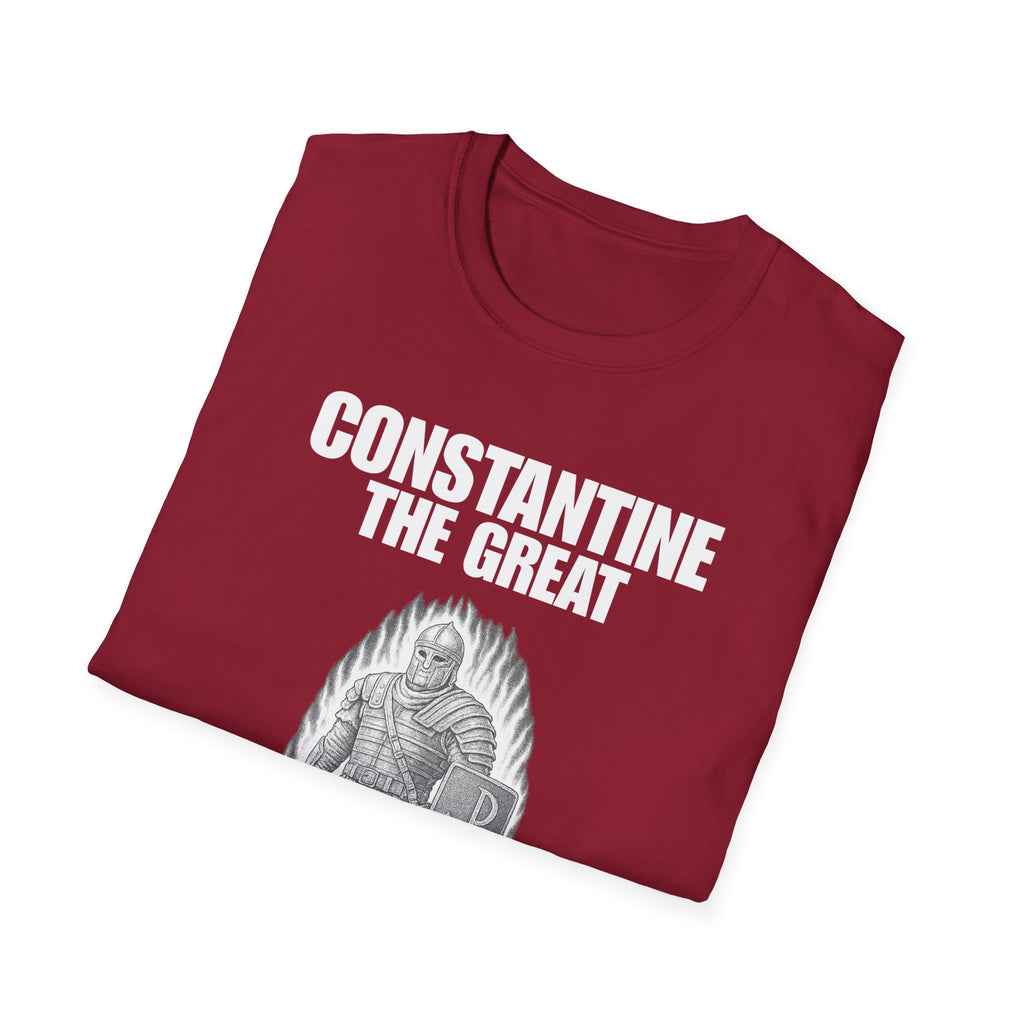 Constantine the Great White Design Unisex Softstyle T-Shirt