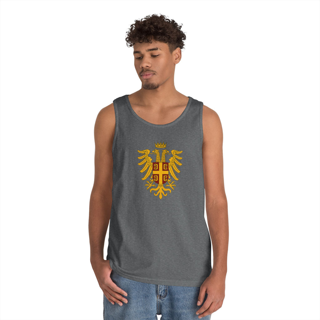 Byzantine Eagle Royal Crest Unisex Heavy Cotton Tank Top