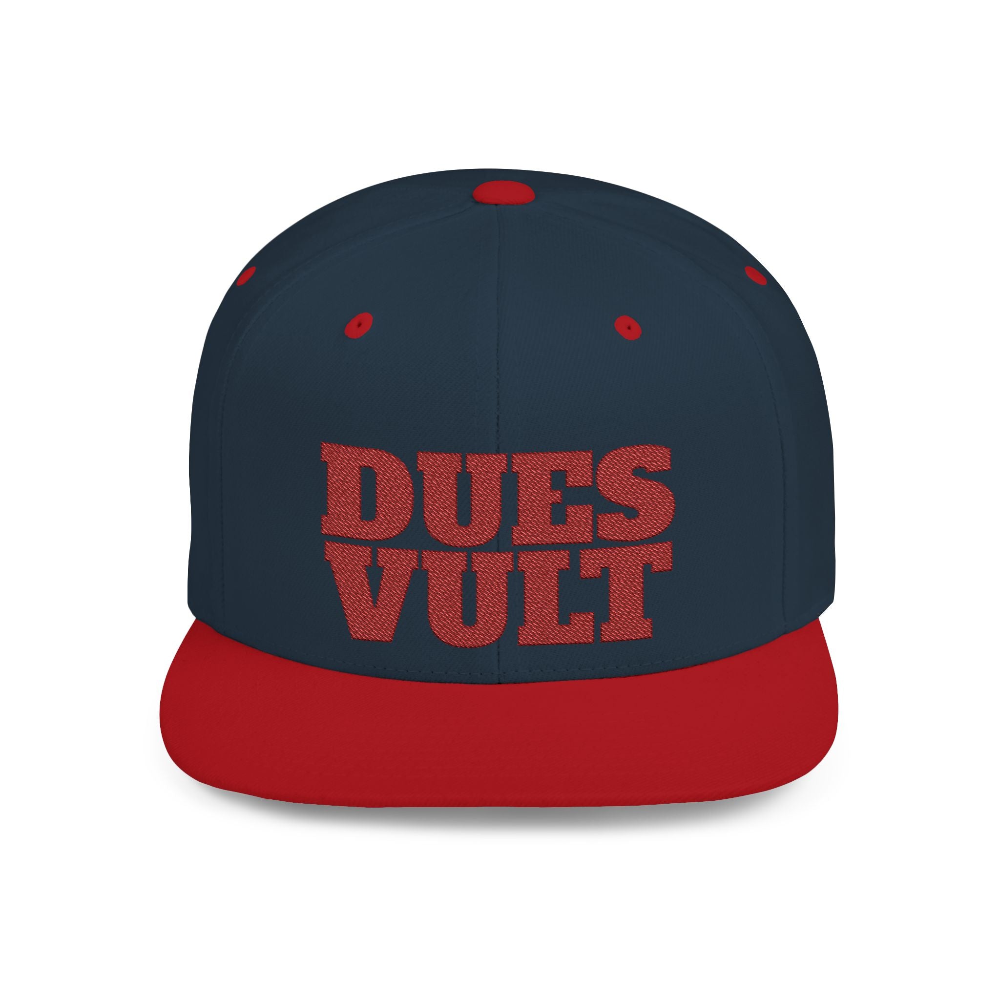 Dues Vult Flat Bill Snapback Hat