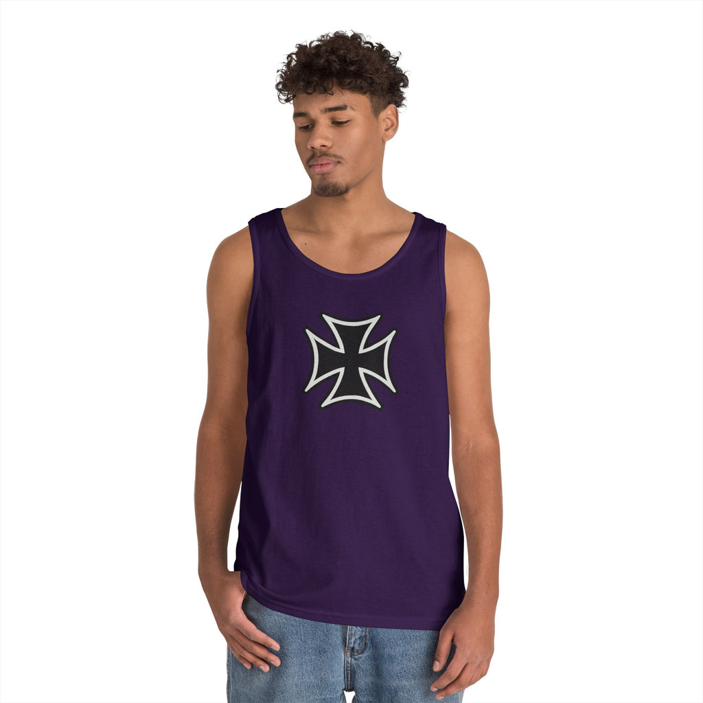 Teutonic Cross Heavy Cotton Tank Top