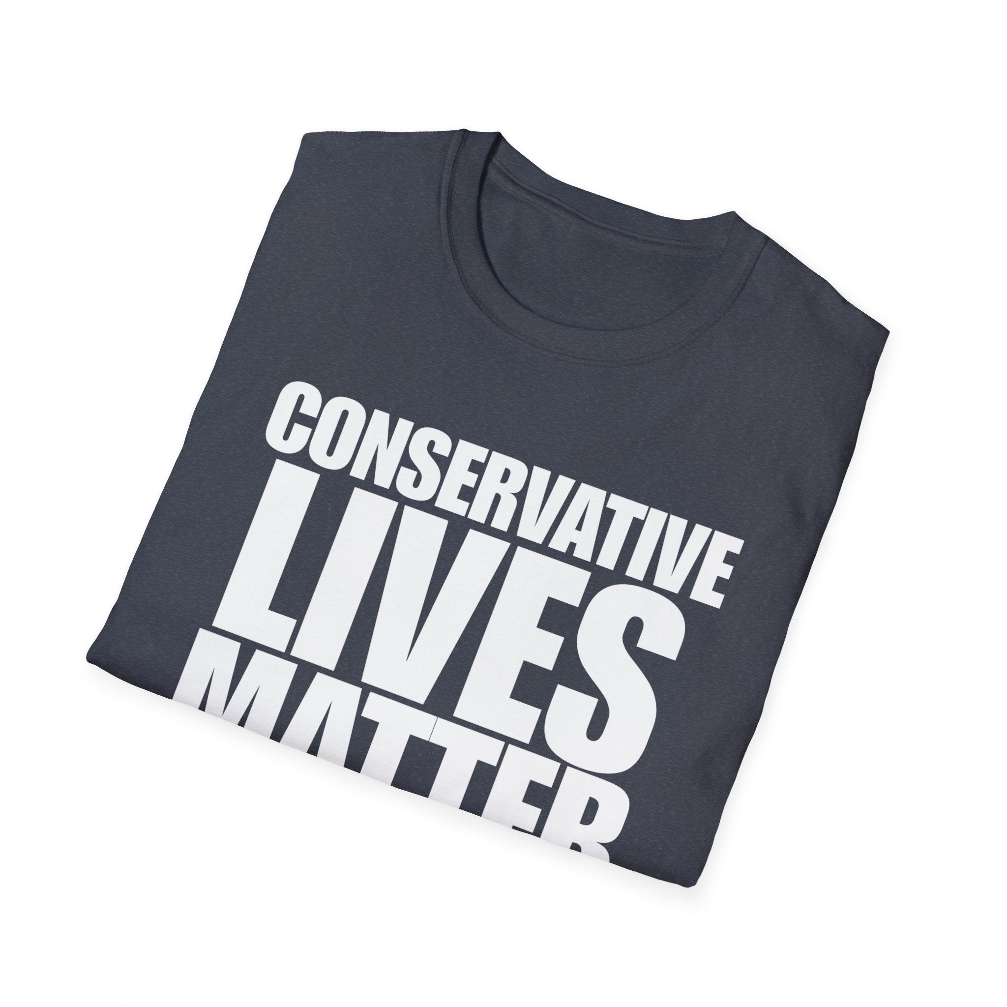Conservative Lives Matter Graphic Cotton T-Shirt