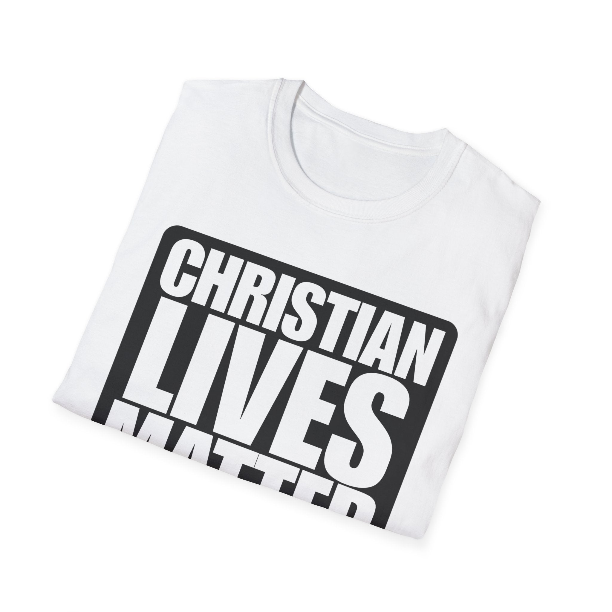 Christian Lives Matter Alt Design Heavy Cotton Shirt T-Shirt