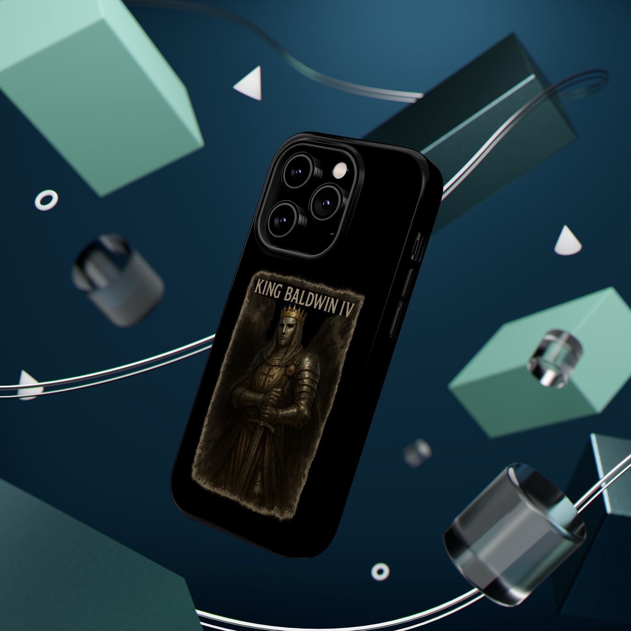 King Baldwin IV Impact-Resistant Magnetic Phone Case