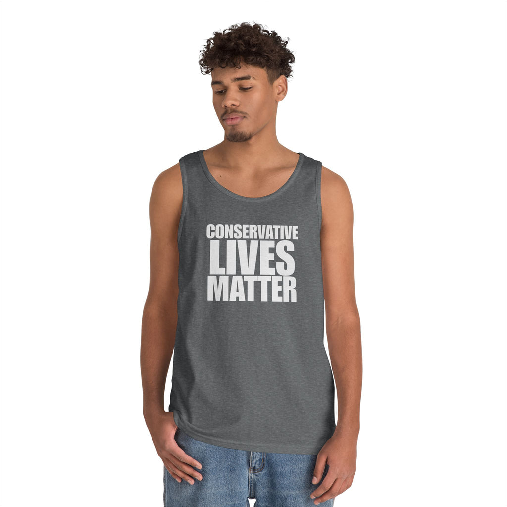 Conservative Lives Matter Heavy Cotton Tank Top