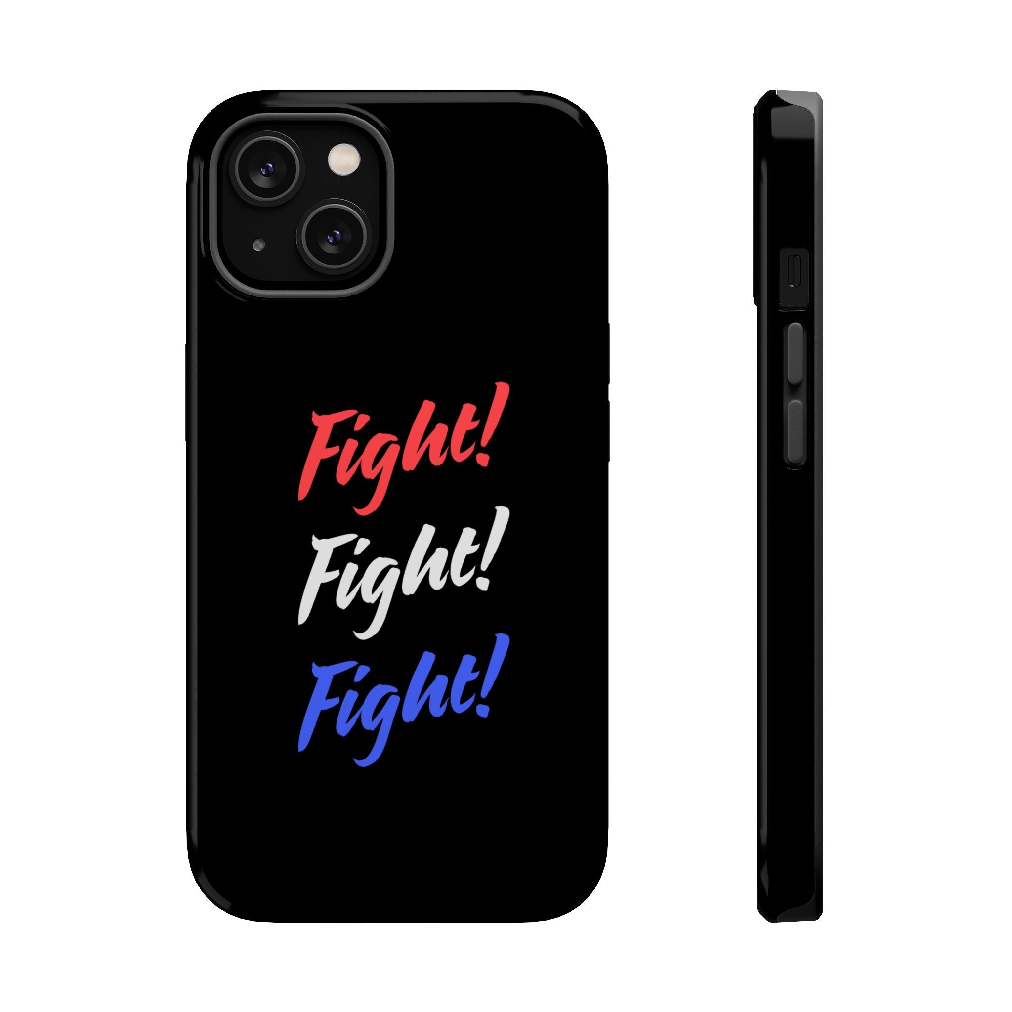 Magnetic Phone Cases, Motivational Phone Cover, Fight! Fight! Fight! Case, Personalized Phone Accessory, Unique Gift for Fighters
