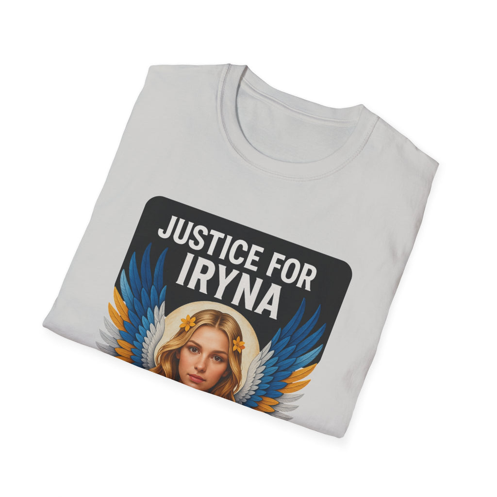 Justice For Iryna T-Shirt | Unisex Softstyle Tee, Activism Apparel, Statement Shirt