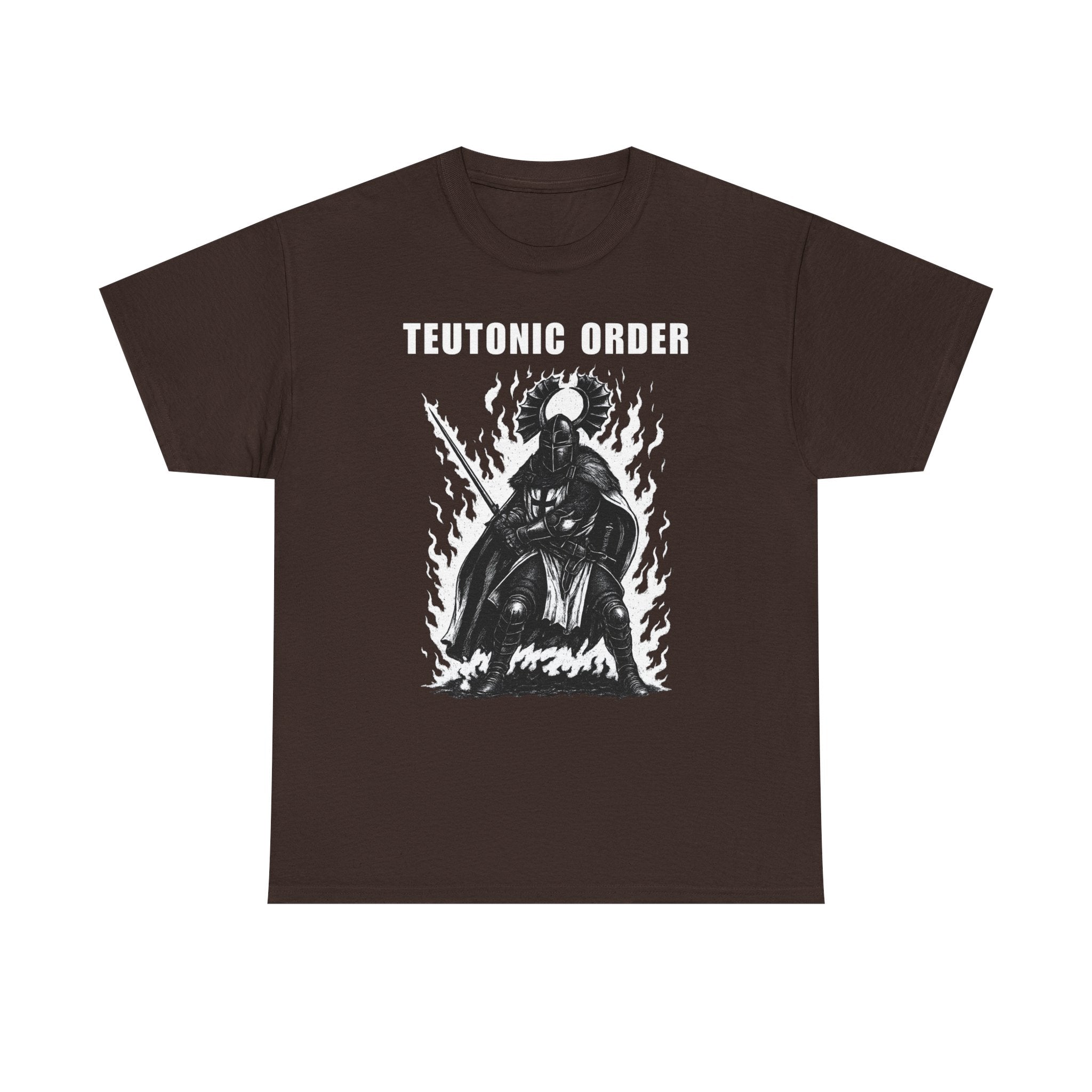 Teutonic Order Graphic Tee, Unisex Heavy Cotton Shirt