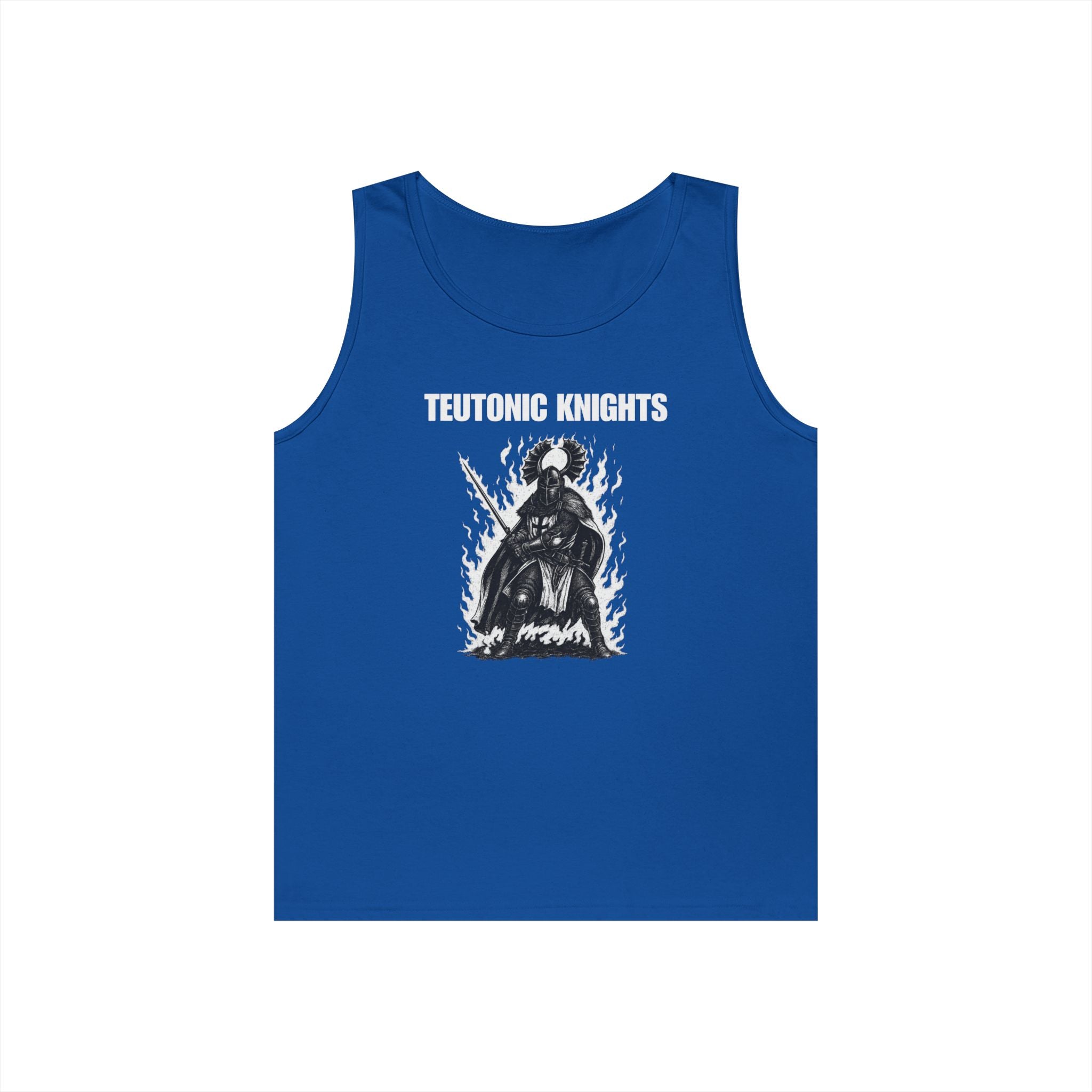 Teutonic Knights Graphic Heavy Cotton Tank Top