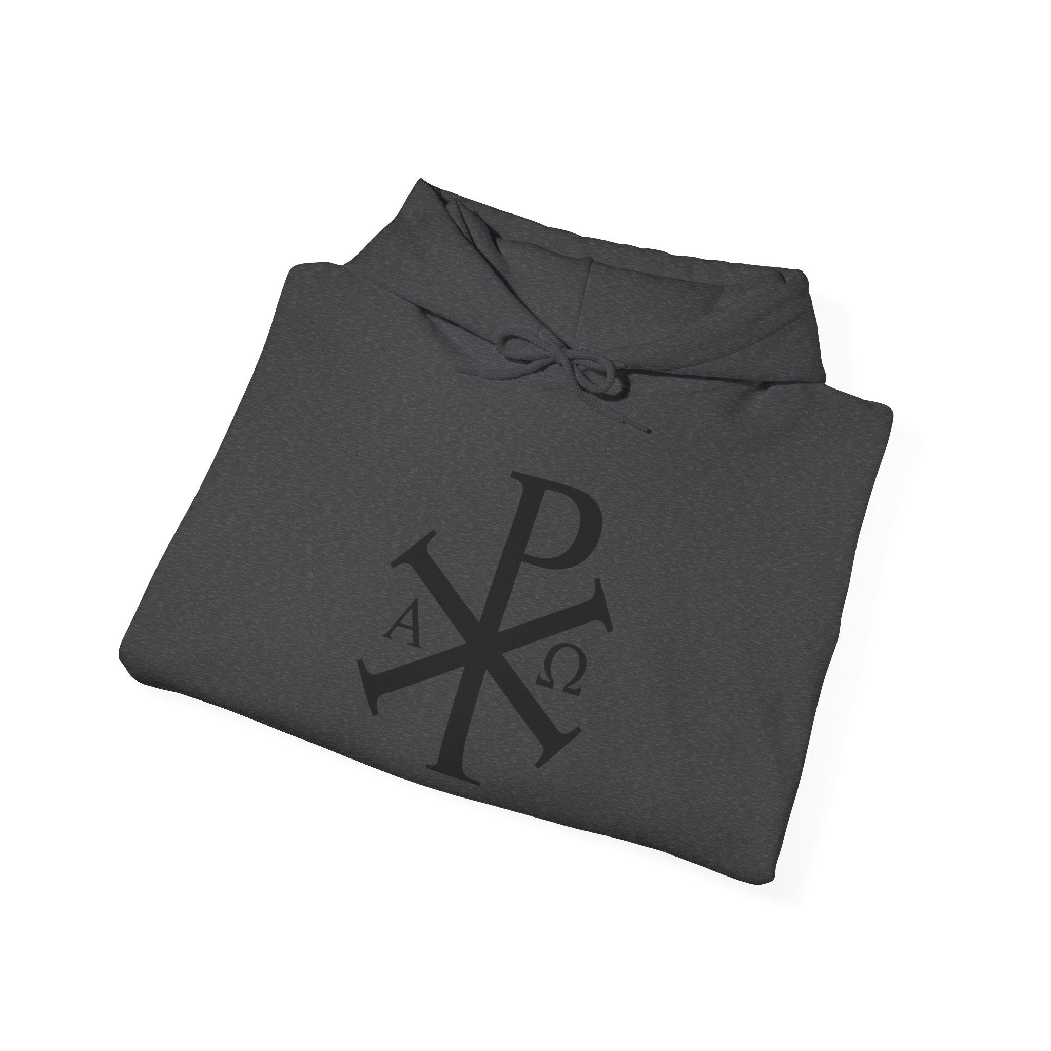 Pi Chi Rho Black Design Graphic Pull Over Hoodie Sweatshirt