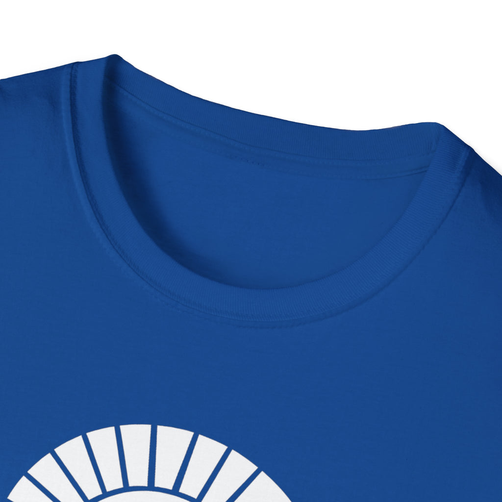 Molon Labe "Come and Take It!" in Greek Large Text White Design Softstyle Cotton T-Shirt