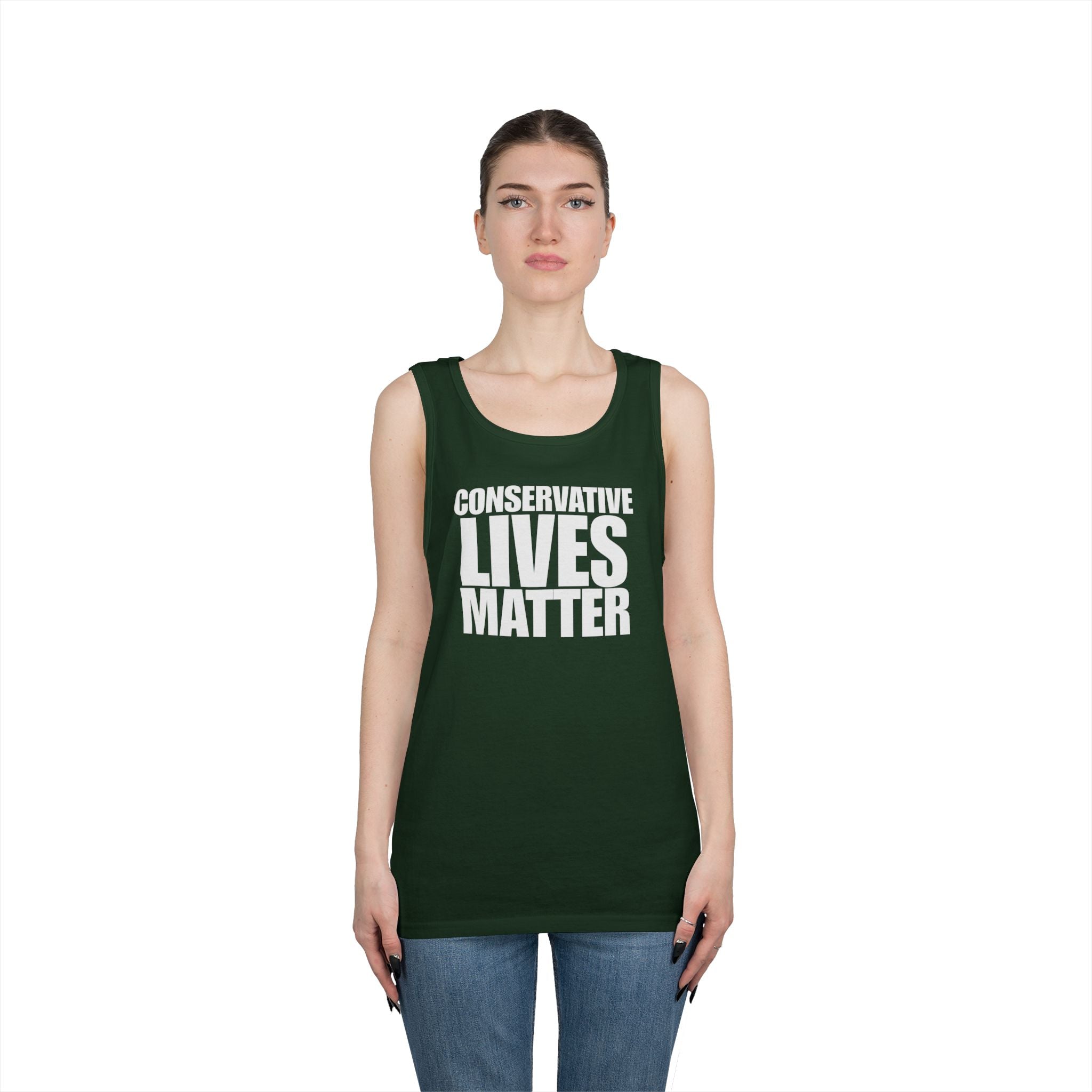 Conservative Lives Matter Heavy Cotton Tank Top