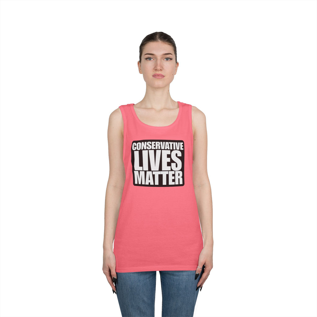Conservative Lives Matter Alt Design Heavy Cotton Tank Top