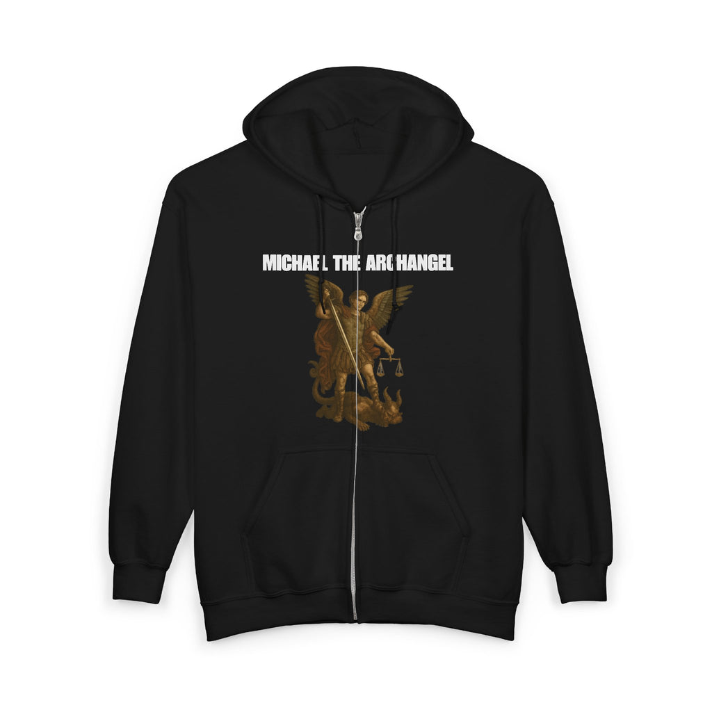 Michael The Arch Angel Full Zip Up Hoodie