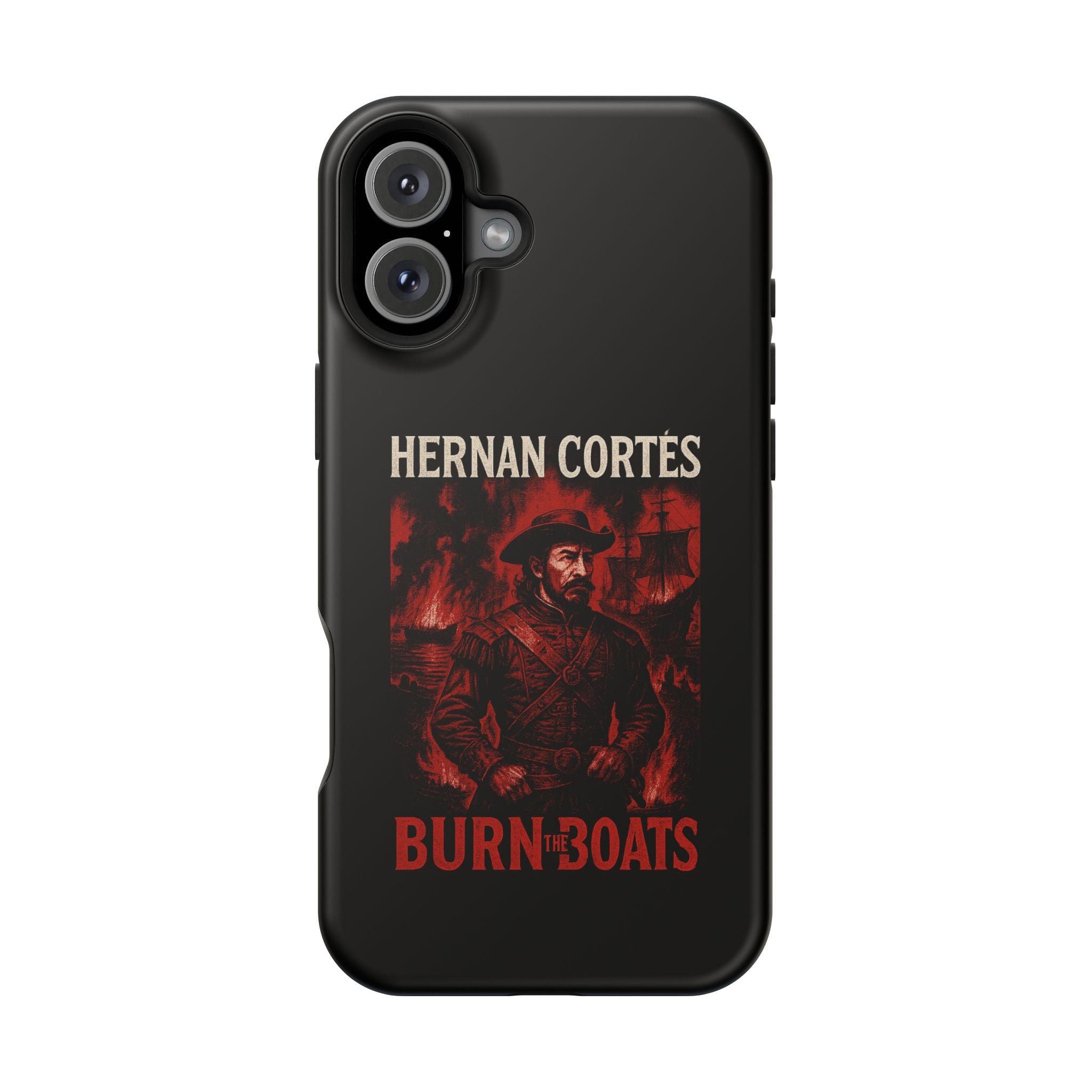 Hernan Cortes Impact-Resistant Magnetic Phone Case