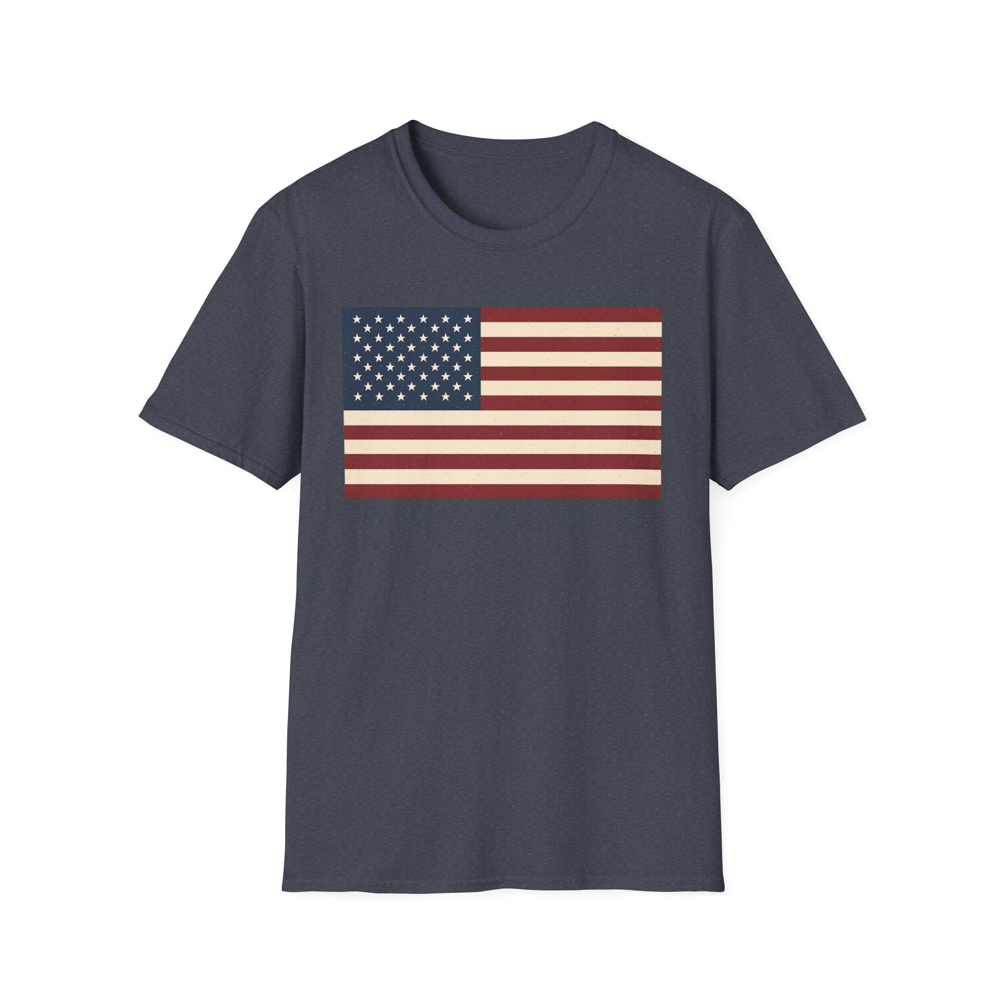 American Flag Softstyle Cotton Shirt T-Shirt