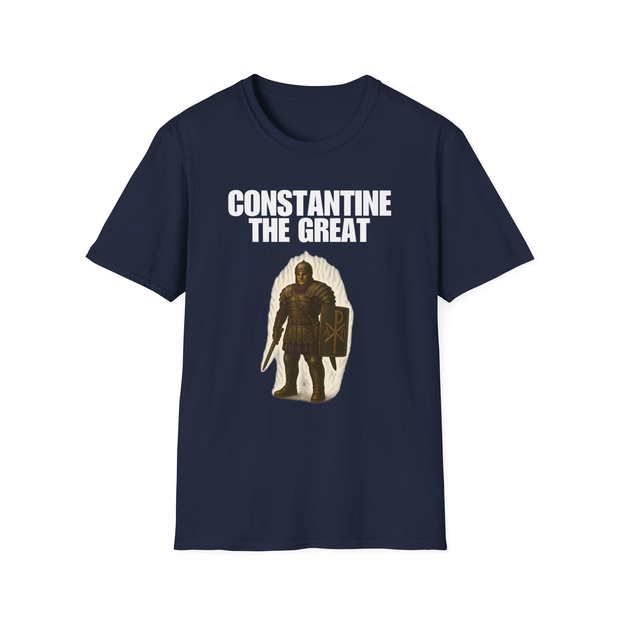 Constantine the Great Alt Design Softstyle Cotton Shirt T-Shirt