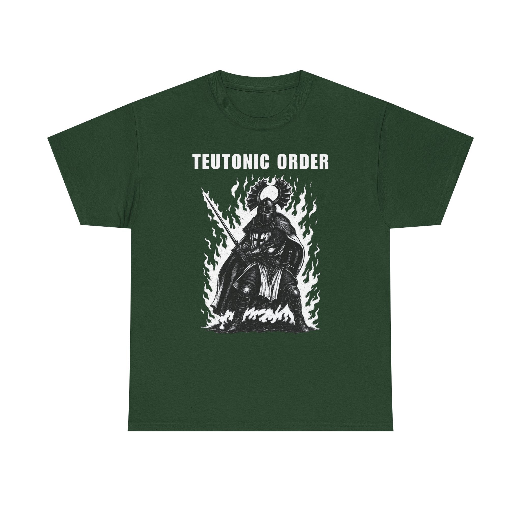 Teutonic Order Graphic Tee, Unisex Heavy Cotton Shirt