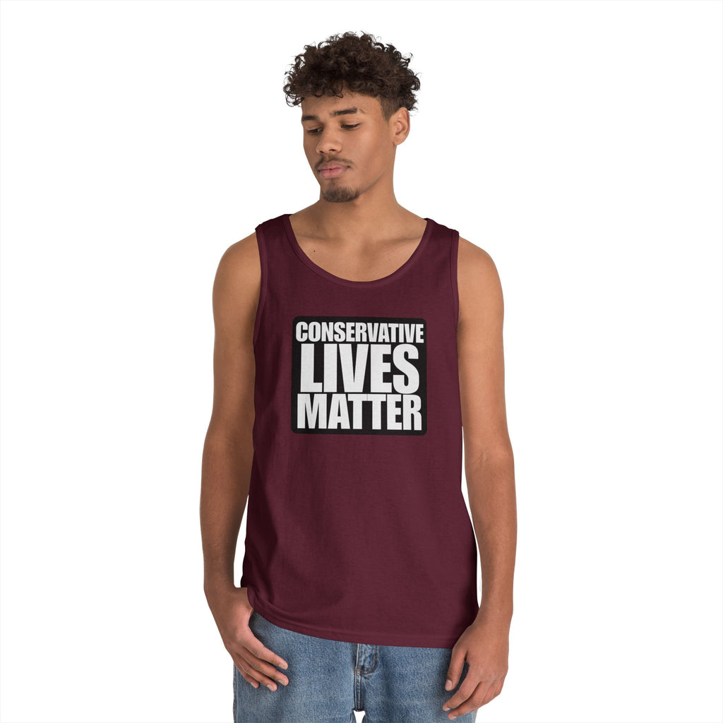 Conservative Lives Matter Alt Design Heavy Cotton Tank Top